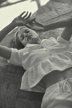 Best Sale โ๏ธ Sister Jane Fleur Pajama Top IVORY ????