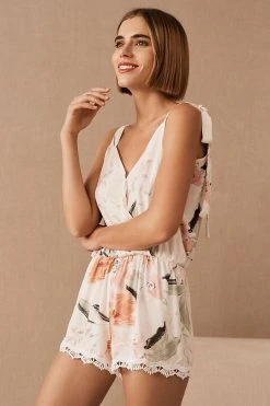 Brand new ???? Sophie Golightly Yelena Romper IVORY MULTI ????