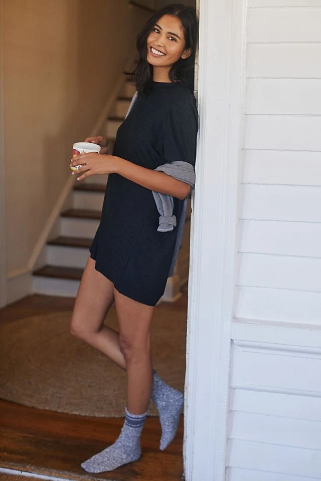 Flash Sale ???? Beyond Yoga Hit Snooze Oversized Tee BLACK ???? - Image 4
