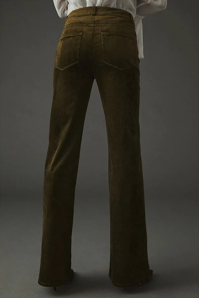 Wholesale ✔️ Paige Leenah Velvet Corduroy Trousers MOSS ✔️ - Image 3