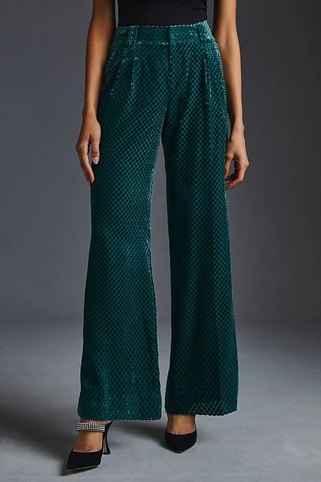 Wholesale ???? Maeve The Avery Low-Rise Wide-Leg Trousers DARK GREY ???? - Image 2