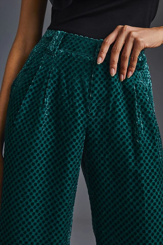 Wholesale ???? Maeve The Avery Low-Rise Wide-Leg Trousers DARK GREY ???? - Image 4