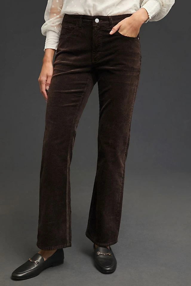 Best deal ???? Pilcro The Yaya Mid-Rise Crop Flare Corduroy ???? Jeans TAUPE ❤️ - Image 2