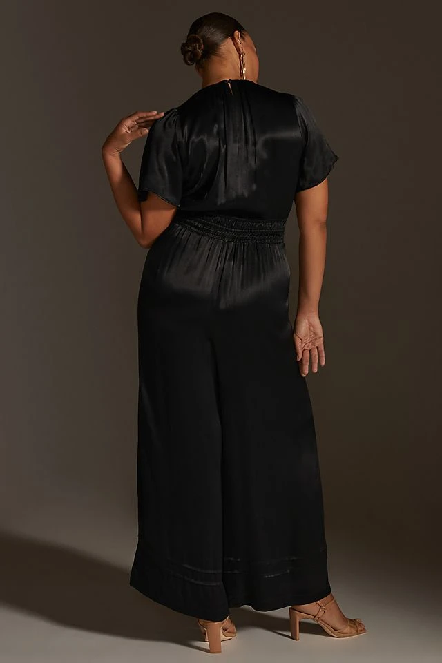 Top 10 ???? The Somerset Collection By Anthropologie The Somerset Jumpsuit BLACK ✔️ - Image 6