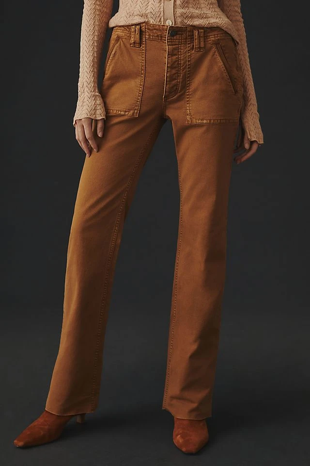 Top 10 ???? Pilcro The Yaya Mid-Rise Pants BRONZE ✨ - Image 2