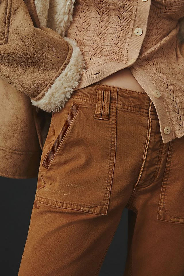 Top 10 ???? Pilcro The Yaya Mid-Rise Pants BRONZE ✨ - Image 3