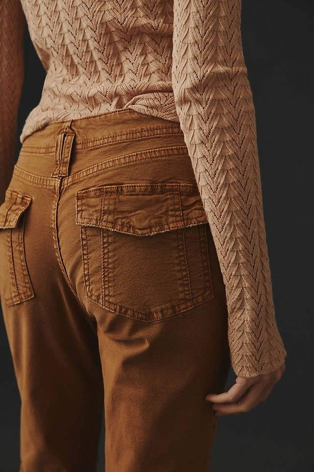 Top 10 ???? Pilcro The Yaya Mid-Rise Pants BRONZE ✨ - Image 5