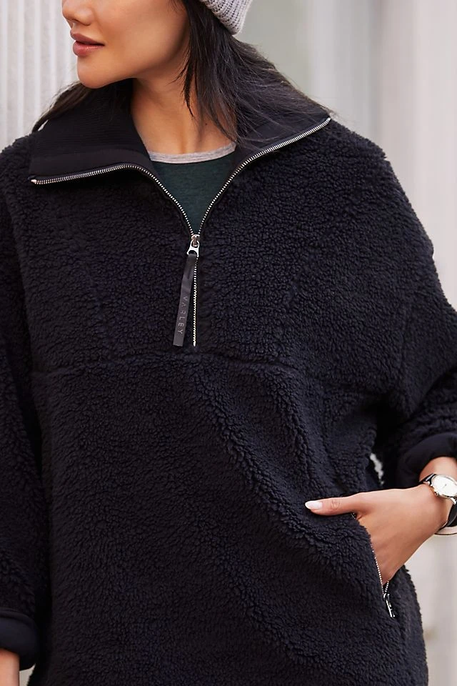 Best Sale ???? Varley Stratton Half-Zip Jacket BLACK ???? - Image 3