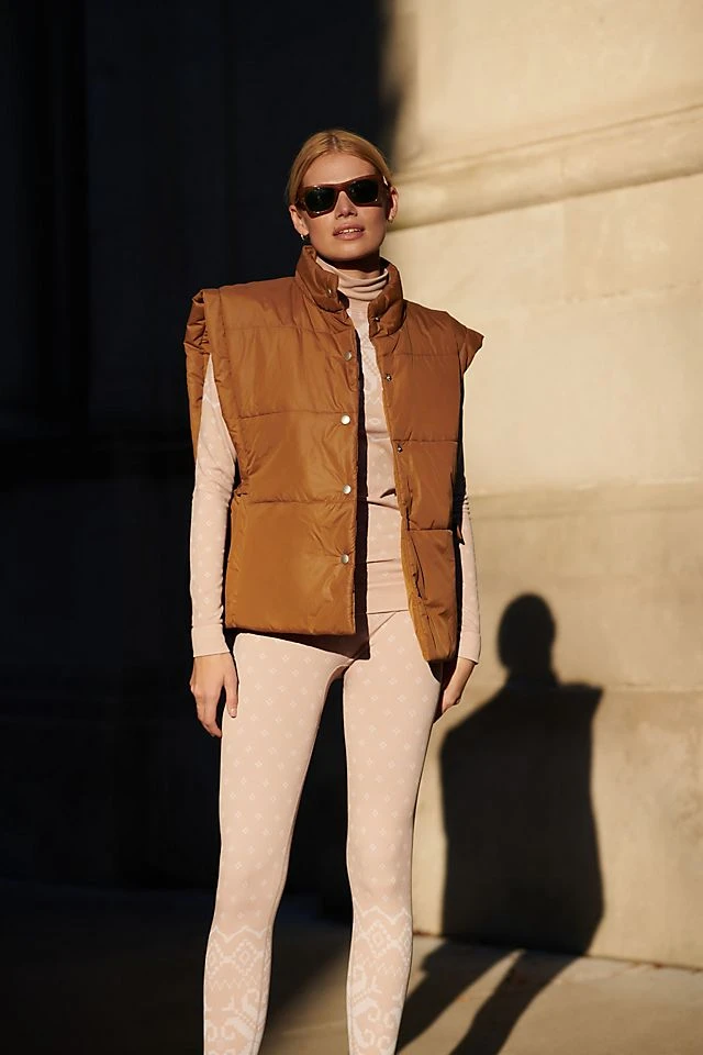 Flash Sale ⭐ Sweaty Betty Fairisle Base Layer Leggings BEIGE ???? - Image 5