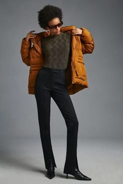 Top 10 ❤️ Maeve Ankle-Zip Pants BLACK ⭐