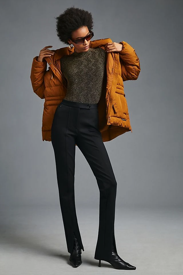 Top 10 ❤️ Maeve Ankle-Zip Pants BLACK ⭐