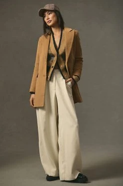 Budget ???? Essentiel Antwerp Cousin Wide-Leg Pants IVORY ????