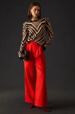 Flash Sale ⭐ SOVERE Elish Linen Pants RED ????