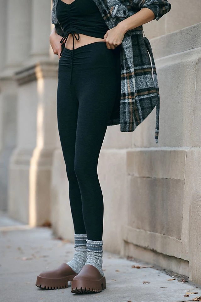 Best Sale ✔️ Beyond Yoga Spacedye Centered Midi Leggings BLACK ???? - Image 2