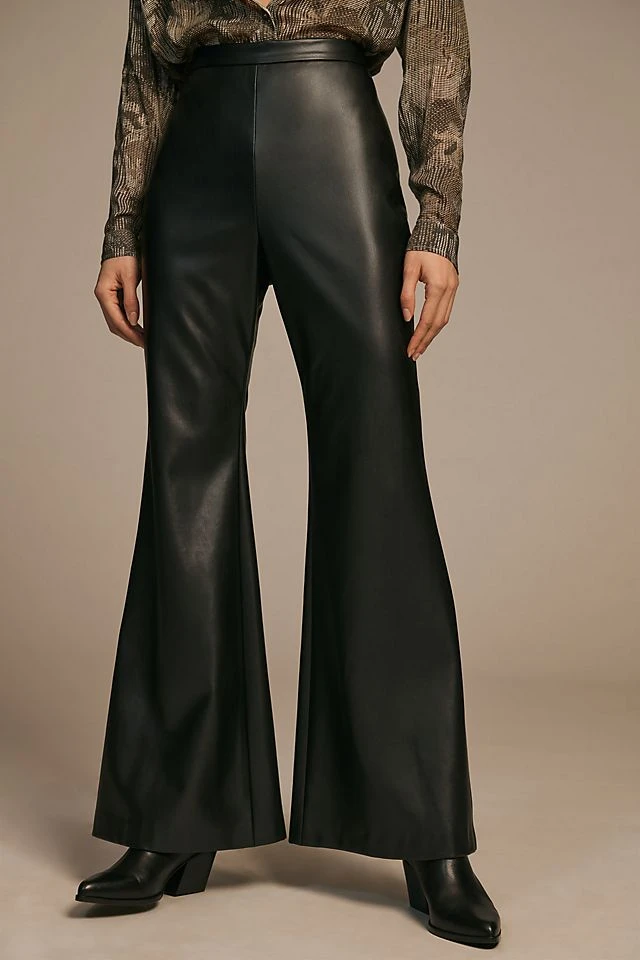 Best reviews of ???? Hutch Faux Leather Pants BLACK ???? - Image 3