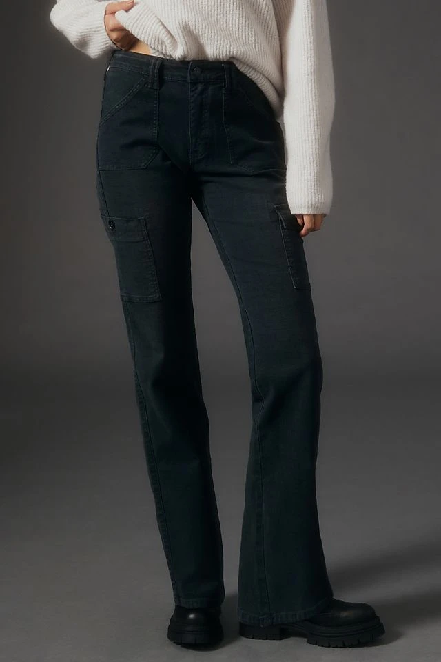 Cheapest ⭐ Pilcro Mid-Rise Slim Puddle Cargo Pants CARBON ???? - Image 2