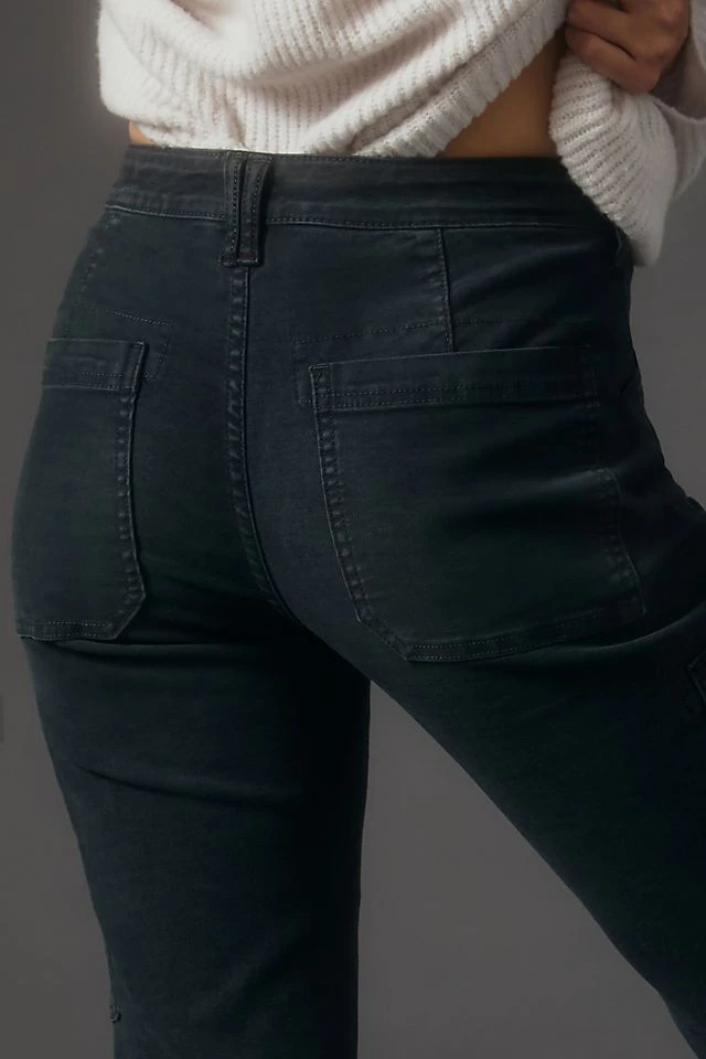 Cheapest ⭐ Pilcro Mid-Rise Slim Puddle Cargo Pants CARBON ???? - Image 4
