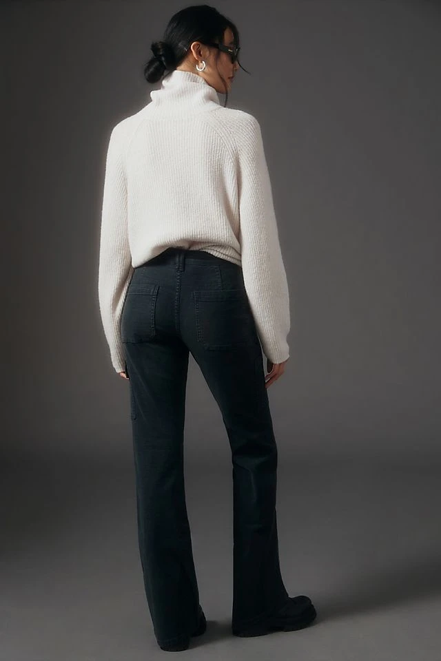 Cheapest ⭐ Pilcro Mid-Rise Slim Puddle Cargo Pants CARBON ???? - Image 5