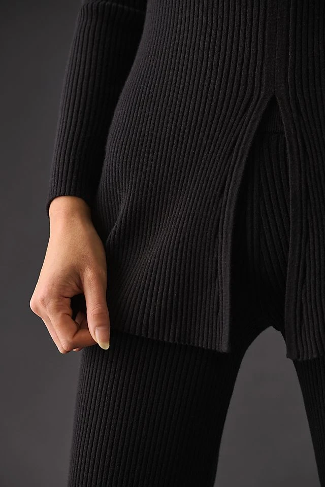 Budget β Daily Practice By Anthropologie Bell Meadow Lace-Back Top CARBON β - Image 4