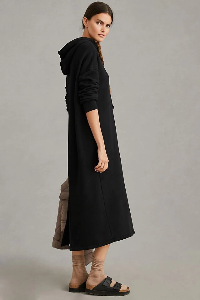 Brand new ???? Velvet By Graham & Spencer Sweatshirt Midi ???? Dress BLACK β - Image 2