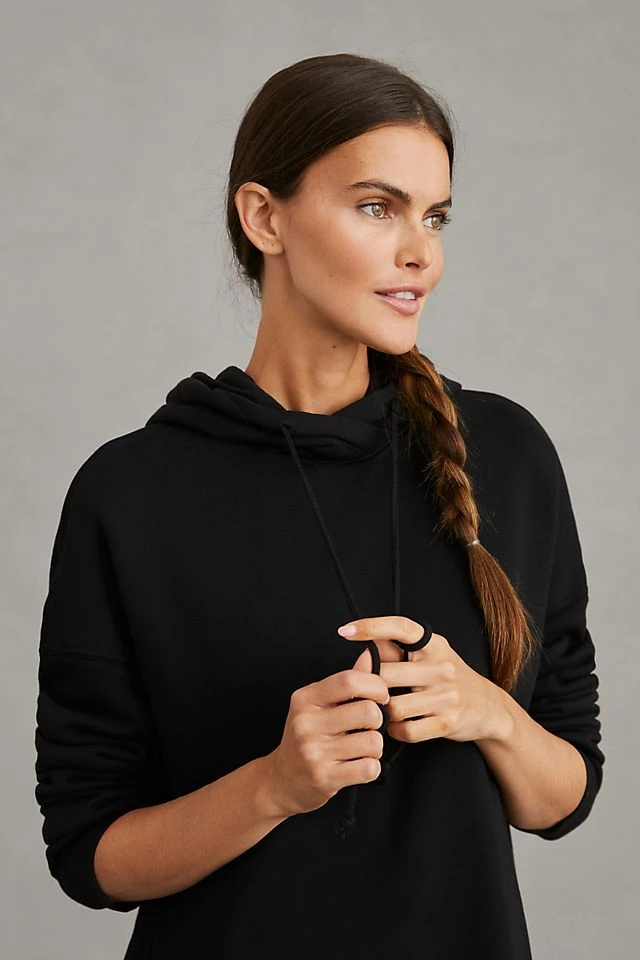 Brand new ???? Velvet By Graham & Spencer Sweatshirt Midi ???? Dress BLACK β - Image 3