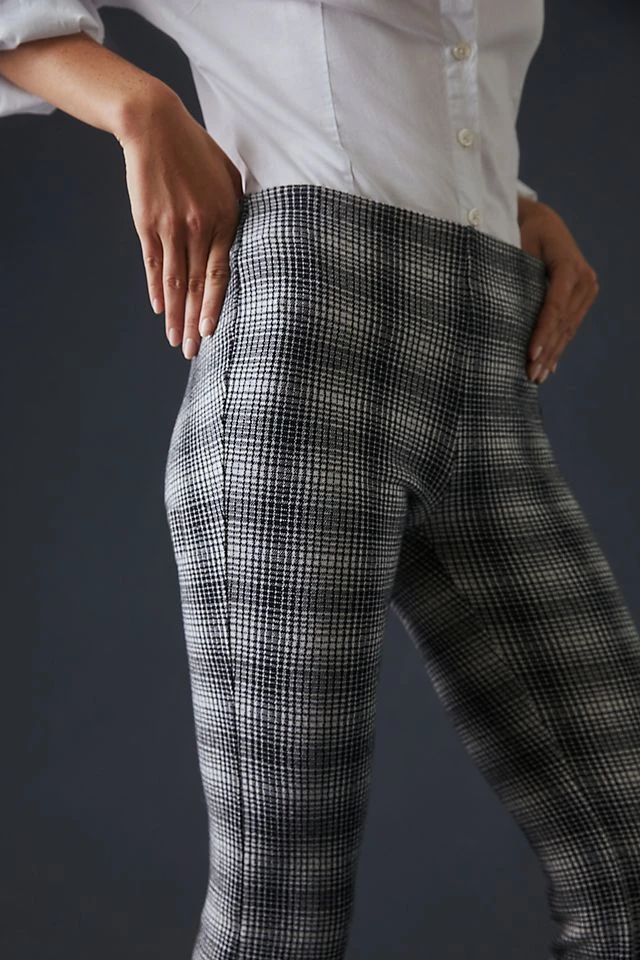 Best deal ⭐ Maeve Plaid Bootcut Pants BLACK MOTIF ❤️ - Image 4