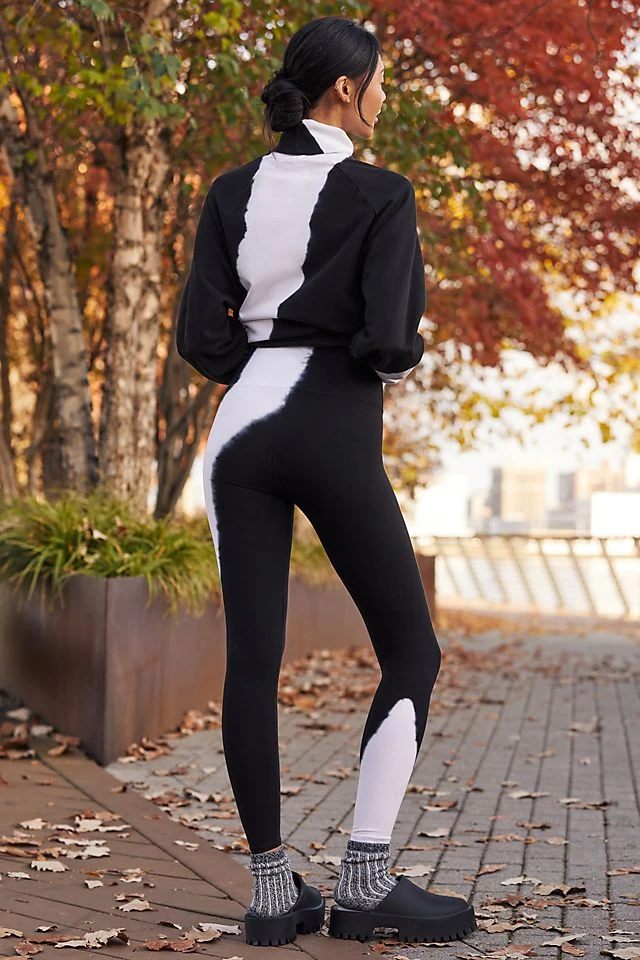 Cheapest ✨ Electric & Rose Sunset Leggings BLACK ???? - Image 3