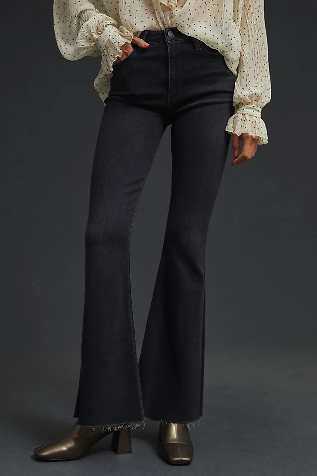 Promo ⭐ Hudson Petite Holly High-Rise Flare ???? Jeans DENIM DARK ???? - Image 2