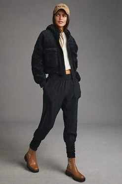 Buy ???? Daily Practice By Anthropologie Leg Warmer Pants BLACK ????