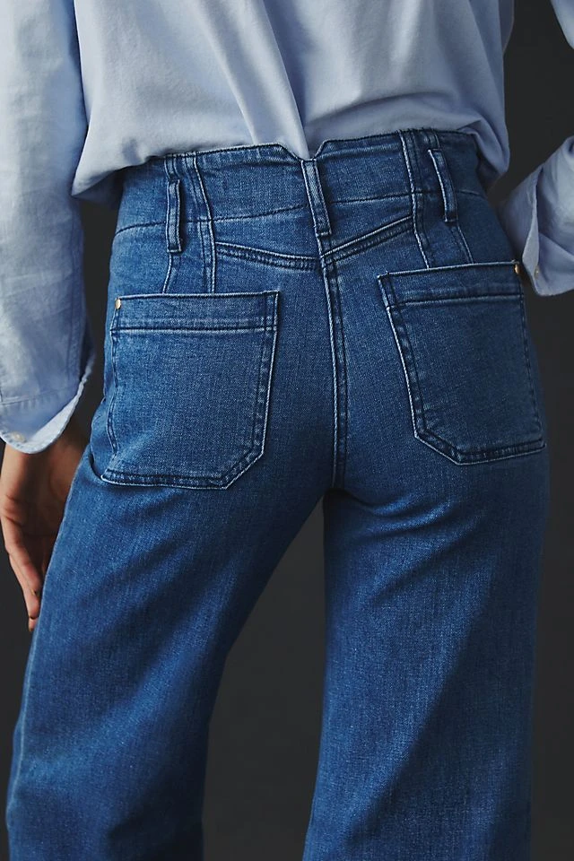 Deals ❤️ Maeve The Junie High-Rise Flare Pants PISCES WASH ???? - Image 5