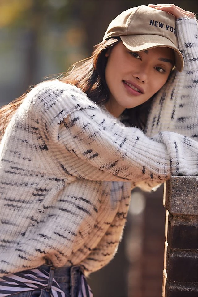 Hot Sale ❤️ Varley Belgrave Knit Sweater BLACK & WHITE ???? - Image 2