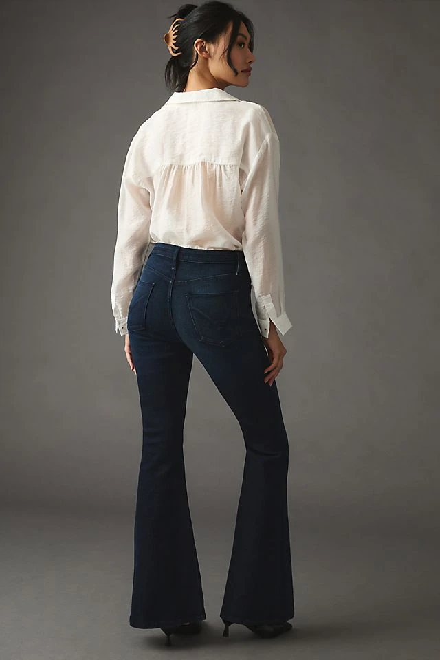 Best deal ???? Hudson Holly High-Rise Flare ???? Jeans TOURMALINE ???? - Image 5