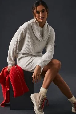 Brand new ???? Velvet By Graham & Spencer Satin Cowl-Neck ???? Dress LIGHT GREY ????