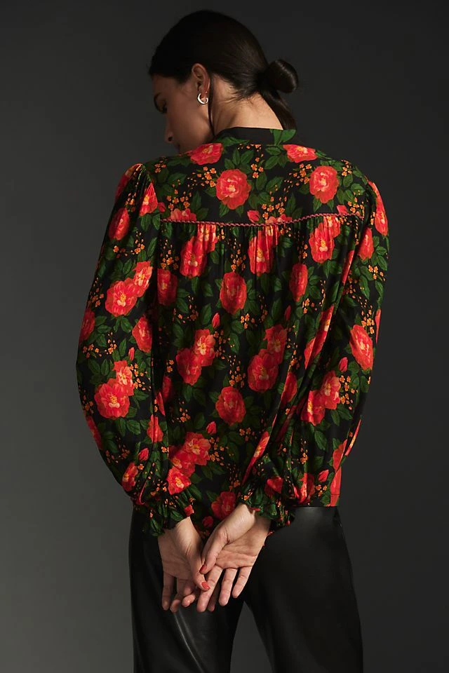 Brand new ❤️ Bl-nk Stephanie Long-Sleeve Top BLACK ⌛ - Image 2