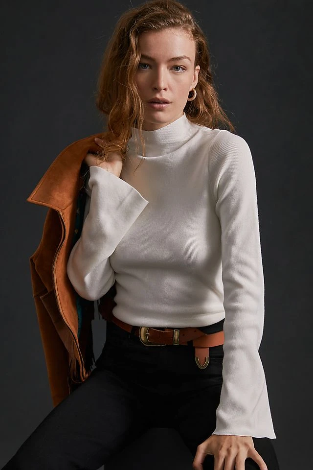 Flash Sale ✨ Maeve Bell-Sleeve Sweater IVORY ???? - Image 2
