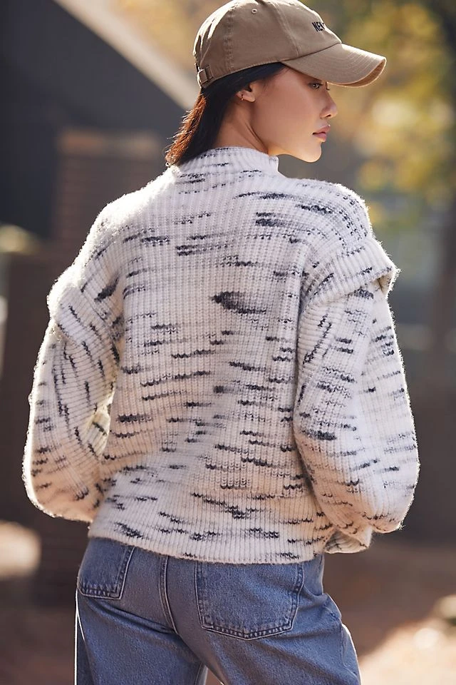 Hot Sale ❤️ Varley Belgrave Knit Sweater BLACK & WHITE ???? - Image 4