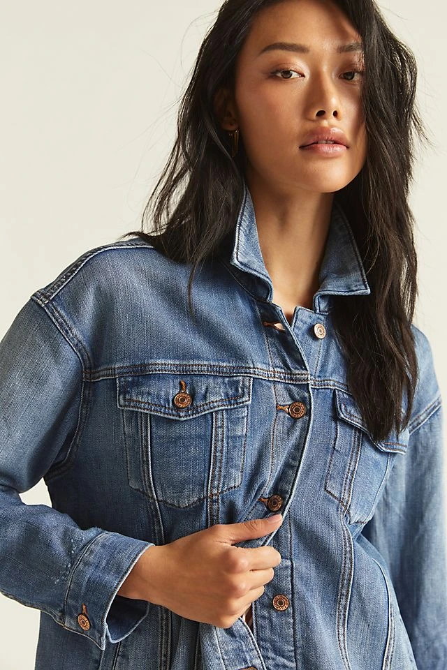 Outlet ✨ Pilcro Boyfriend Denim Jacket DENIM MEDIUM BLUE ???? - Image 2