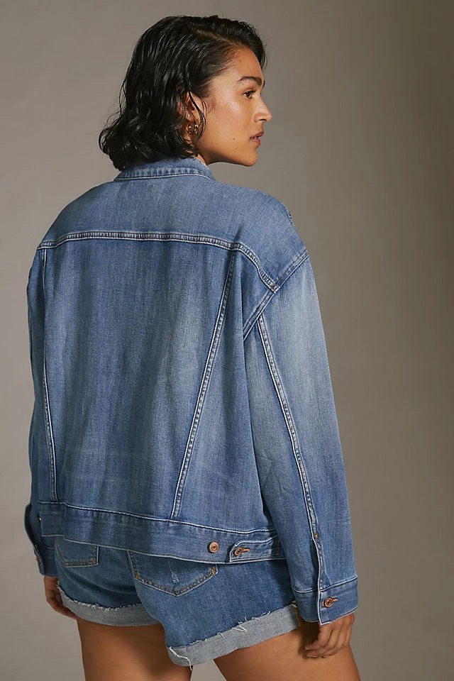 Outlet ✨ Pilcro Boyfriend Denim Jacket DENIM MEDIUM BLUE ???? - Image 6