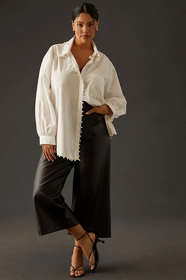 Cheapest ✨ Mememe Embellished Buttondown Tunic WHITE ❤️ - Image 6