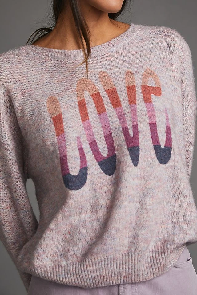 Deals ???? Sundry Love Oversized Sweater LILAC ???? - Image 4