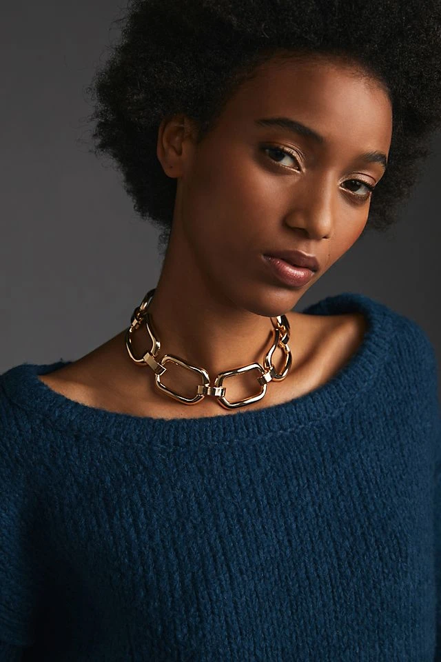 Budget ???? Maeve Boatneck Sweater NAVY ⭐ - Image 4