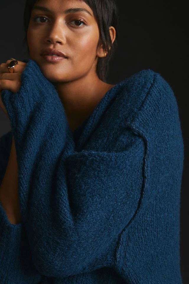 Budget ???? Maeve Boatneck Sweater NAVY ⭐ - Image 6