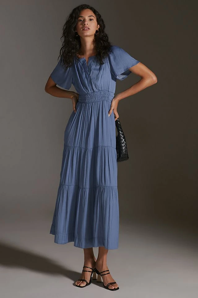 Coupon ???? The Somerset Collection By Anthropologie The Somerset Maxi ???? Dress BLACK ❤️ - Image 4