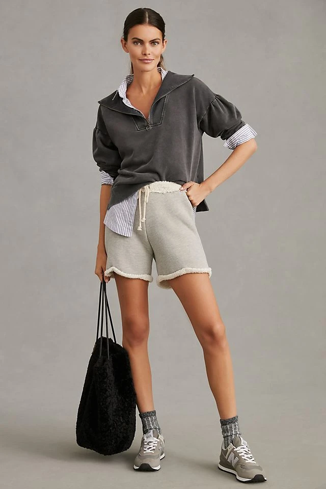 Buy ✔️ Daily Practice By Anthropologie Quarter Zip Pullover BLACK ???? - Image 5