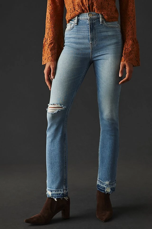 Cheap ???? Hudson Harlow High-Rise Cigarette Ankle ???? Jeans DENIM LIGHT ✨ - Image 2