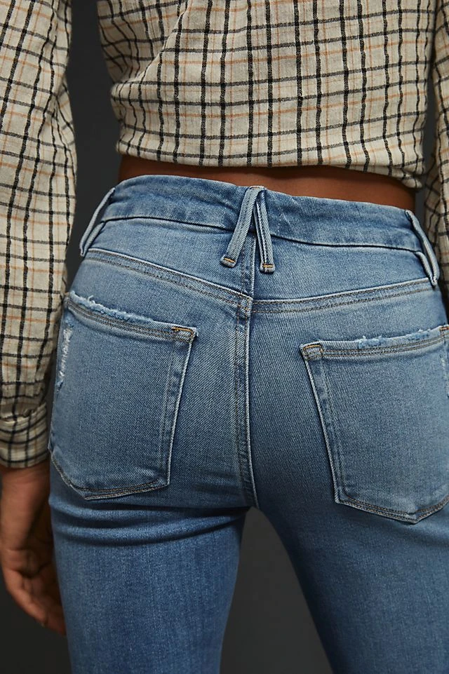 Cheapest ❤️ Good American Petite Bootcut ???? Jeans DENIM MEDIUM BLUE ???? - Image 5