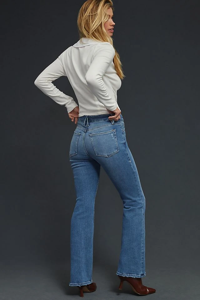 Cheapest ❤️ Good American Petite Bootcut ???? Jeans DENIM MEDIUM BLUE ???? - Image 6