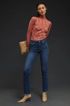 Best deal ???? Good American Petite Straight ???? Jeans DENIM DARK ????