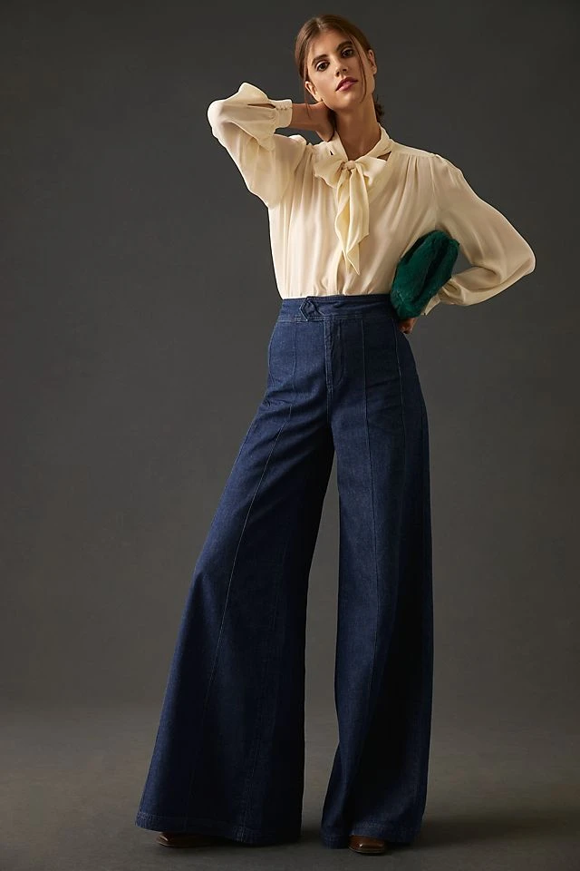 Discount ???? Pilcro High-Rise Palazzo ???? Jeans DYLAN WASH ⭐