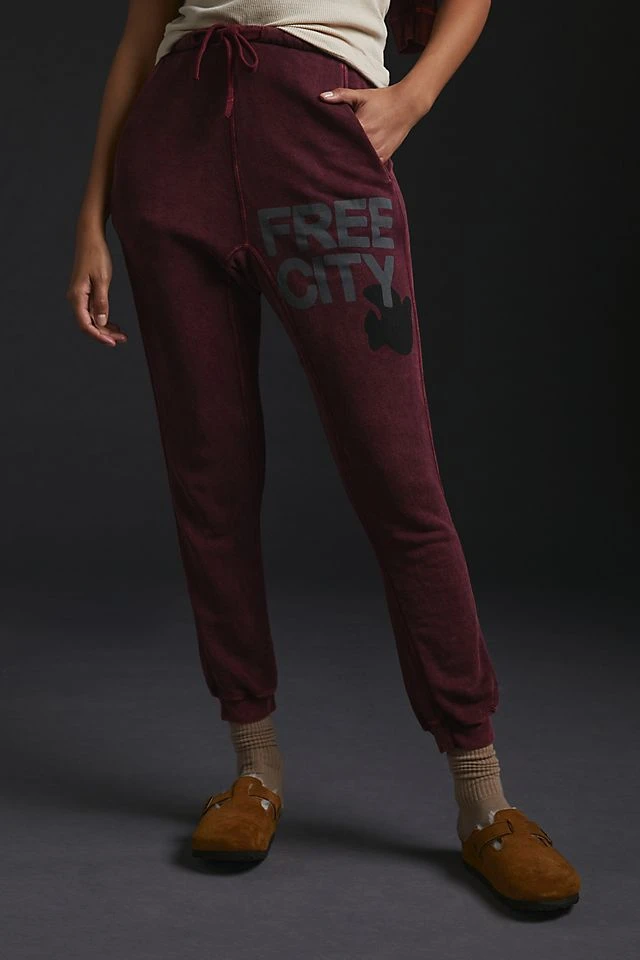 Best reviews of ???? FREECITY Superfluff Lux Vintagebath Pocket Sweatpants WINE ❤️ - Image 2